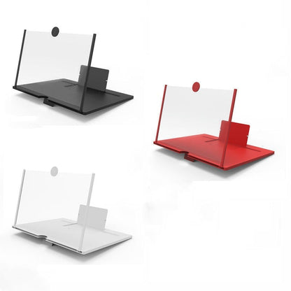 12"Mobile Phone Magnifier - Ultra-HD Screen Magnifier for Easy TV Viewing Orientation for Landscapes Use Eye Protection Full-Screen Mobile Phone Magnification