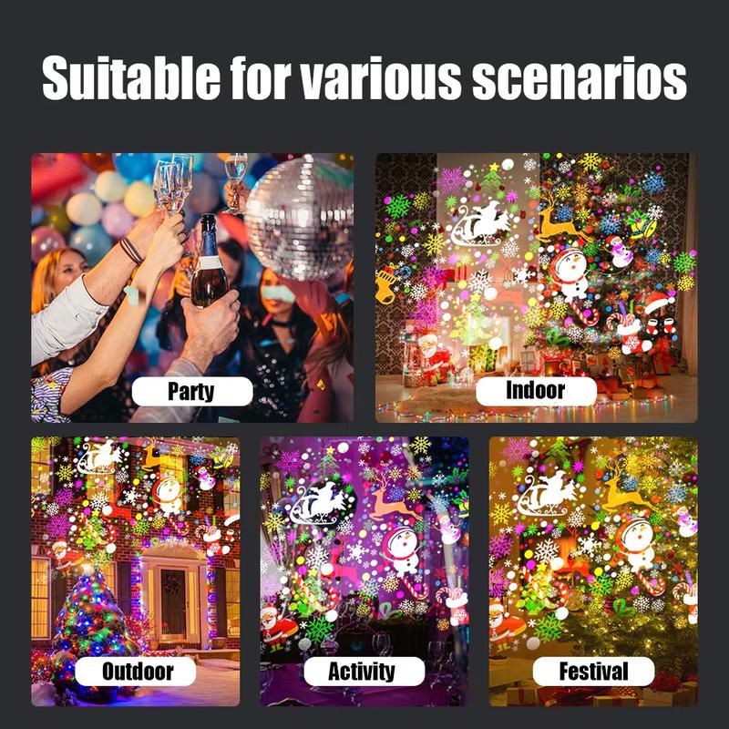 LED Christmas Projection Lamp