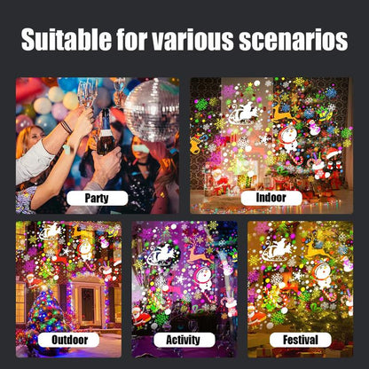 LED Christmas Projection Lamp