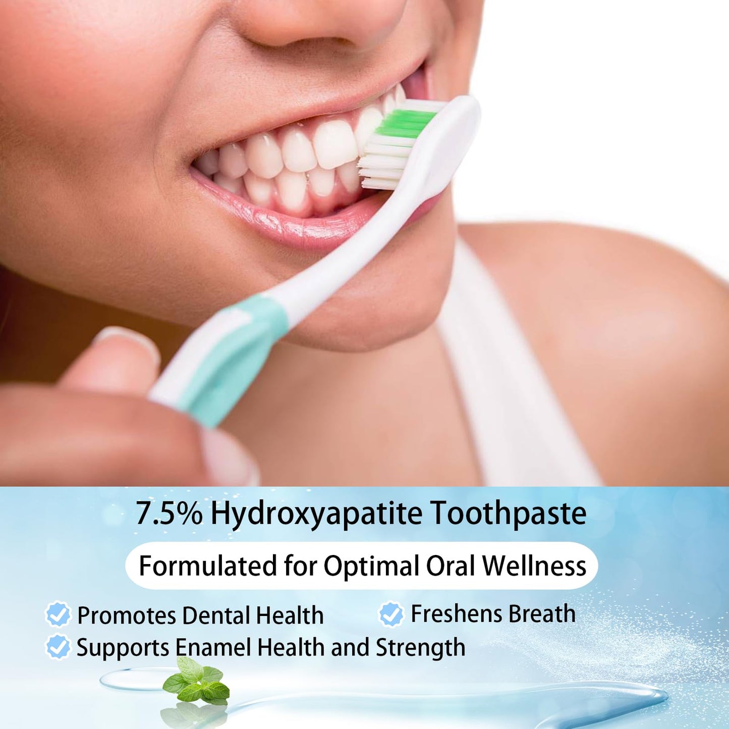 7.5% Nano-Hydroxyapatite Enamel Repair Toothpaste
